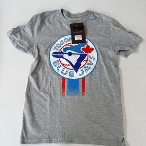 Mitchell & Ness Toronto Blue Jays Gray Tee small NWT